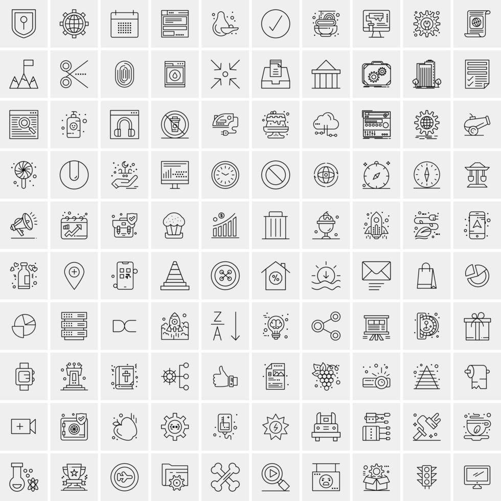 Computer Internet World Big Think  Flat Color Icon Vector icon banner Template