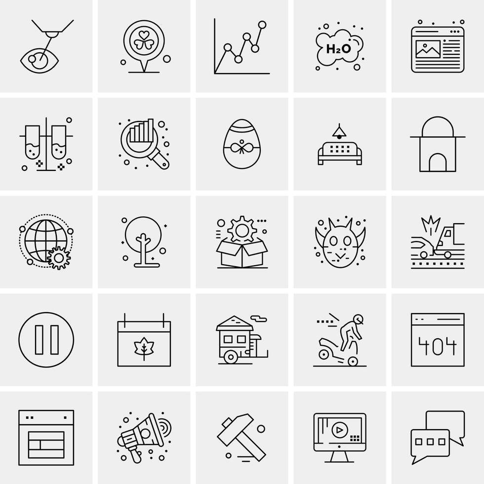 Tube Lab Test Biochemistry  Icons Flat and Line Filled Icon Set Vector Blue Background