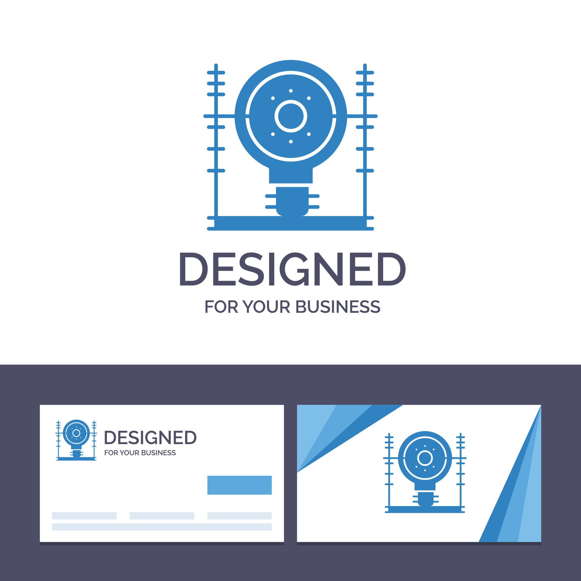 Creative Business Card and Logo template Define Energy Engineering Creative Business Card and Logo template Define Energy Engineering