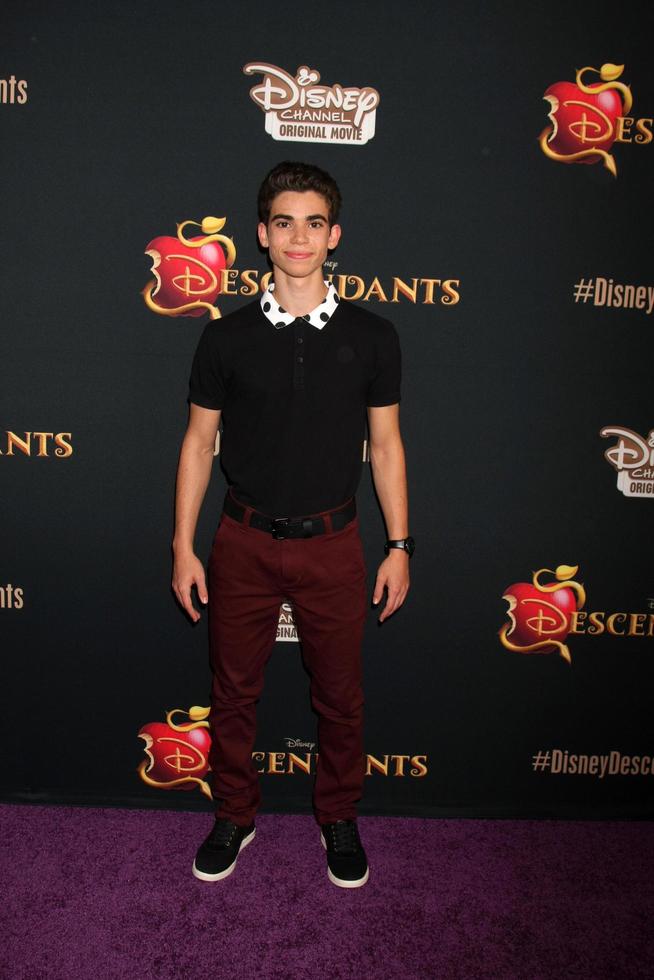 LOS ANGELES, JUL 24 - Cameron Boyce at the Descendants Premiere Screening at the Walt Disney Studios on July 24, 2015 in Burbank, CA photo