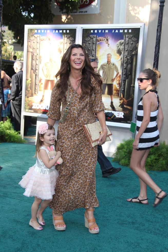 LOS ANGELES, JUL 6 - Ali Landry Estela Ines Monteverde arriving at the Zookeeper Premiere at Regency Village Theater on July 6, 2011 in Westwood, CA photo
