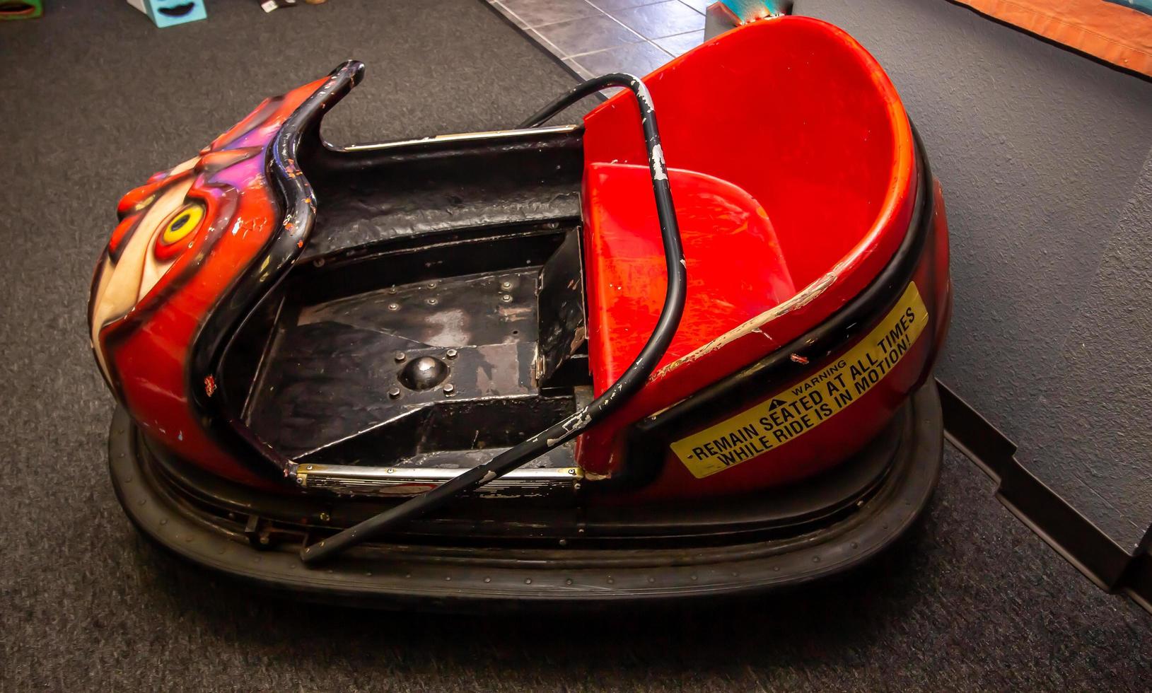 Old Vintage Halloween Bumper Car photo