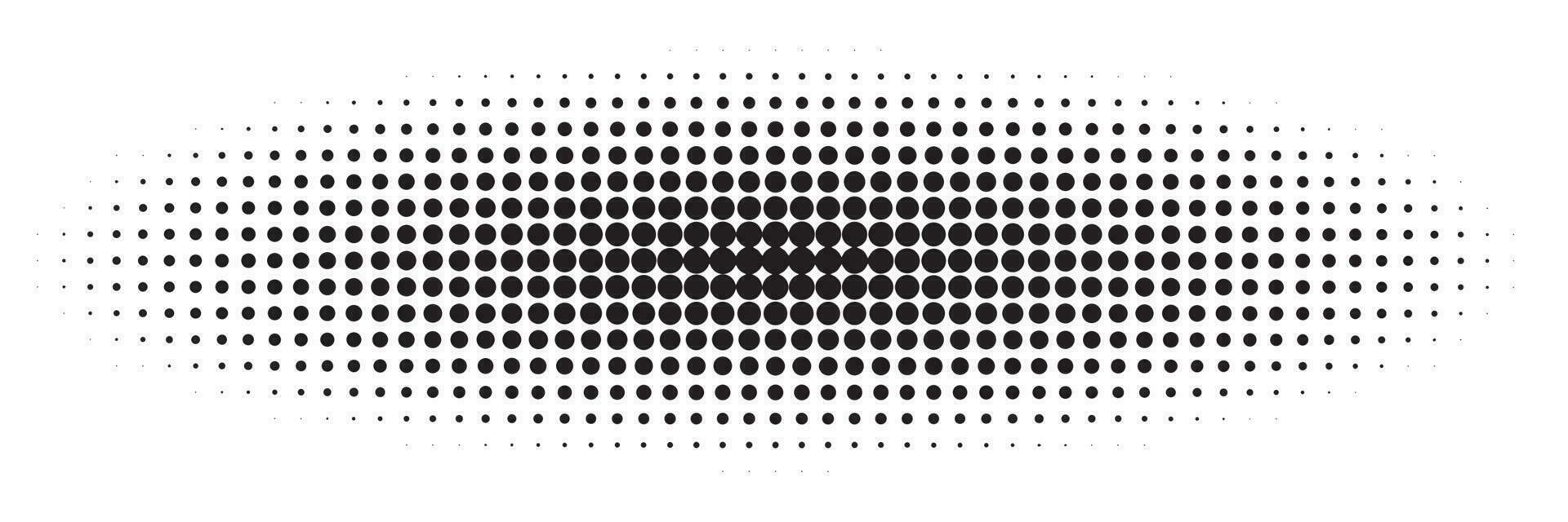Halftone circular background vector