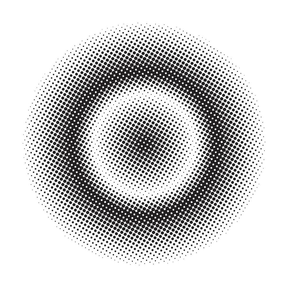 Halftone dot pattern texture background vector