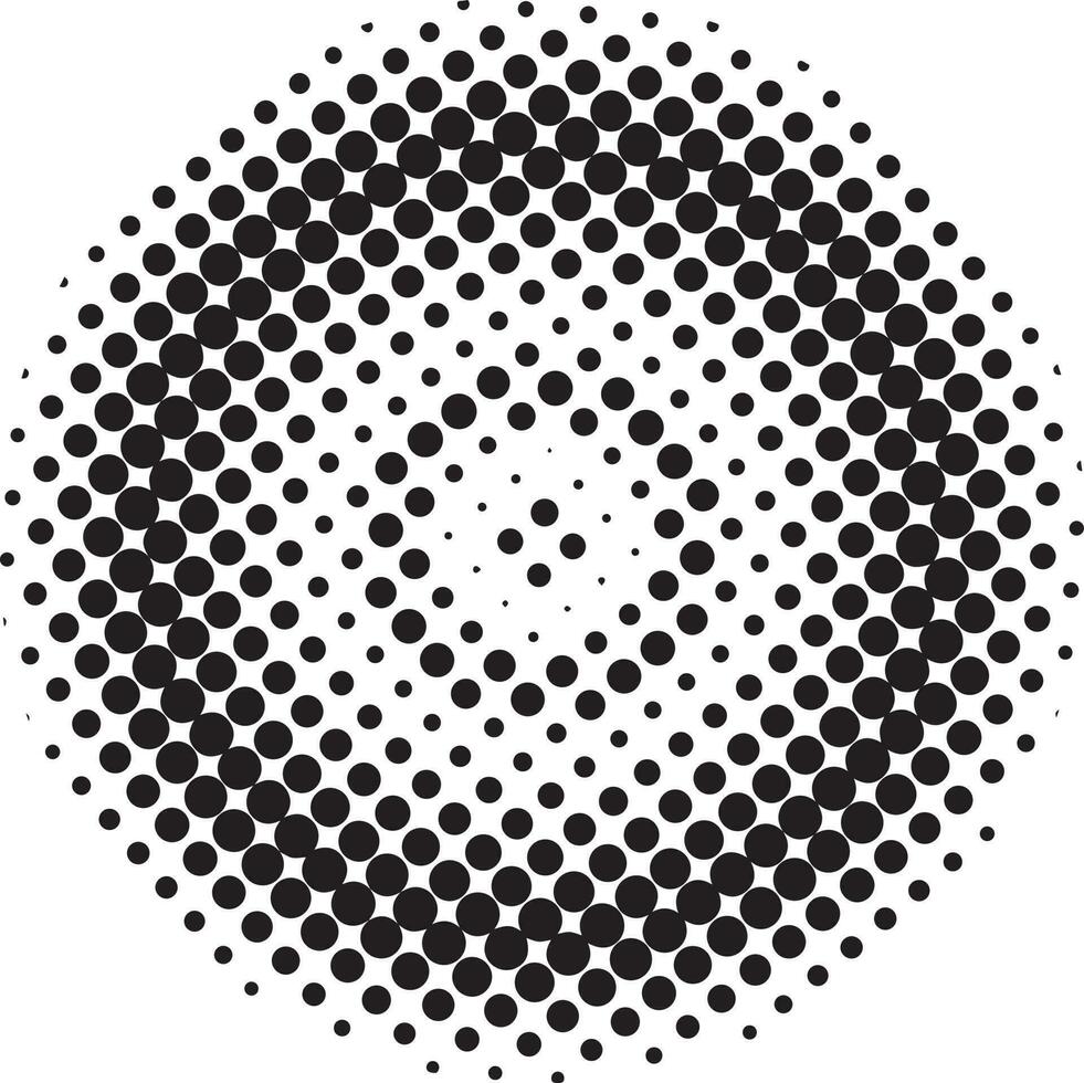 Abstract halftone dots background design vector