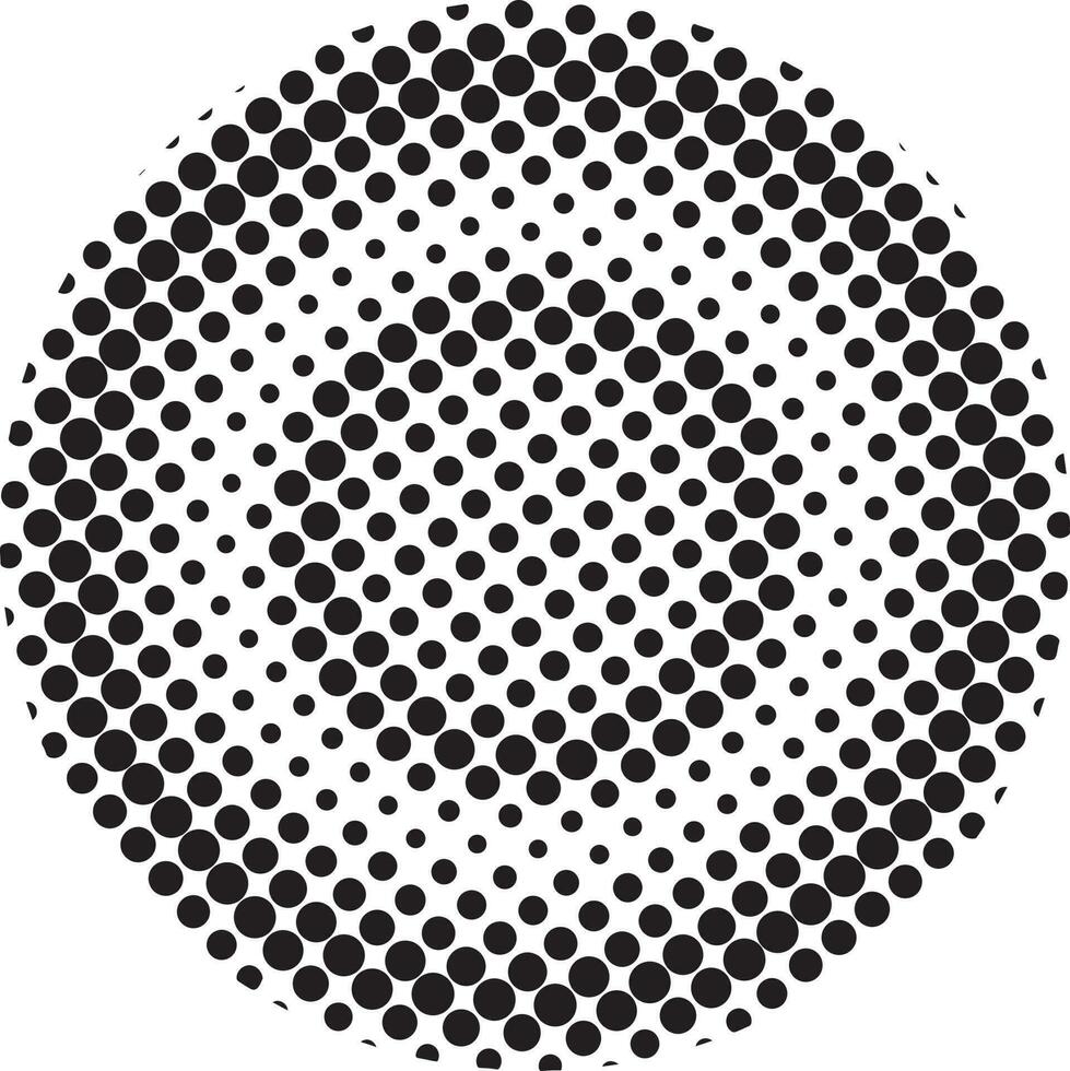 Abstract halftone dots background design vector