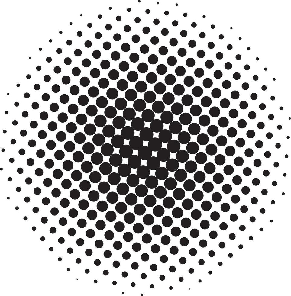 Abstract halftone dots background design vector