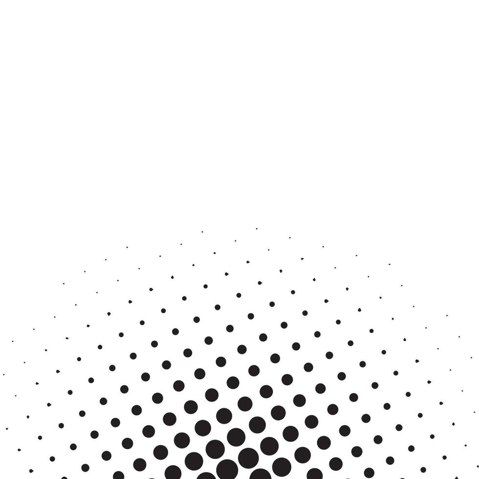 Halftone circular vector