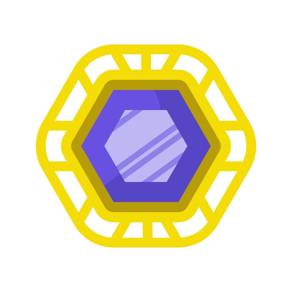 icono de dibujos animados de gemas de juego. premio amuleto e interfaz de activos. insignia de logro de joyería y ficha de diamante. ilustración de vector de trofeo precioso de dibujos animados