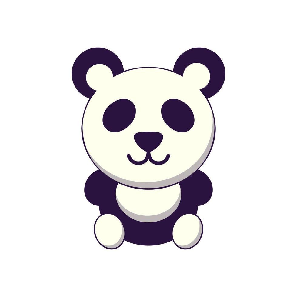 Chinese New Year. Vector detailed cartoon illustration of cartoon panda for web sites, articles, books, adverts, apps and other places