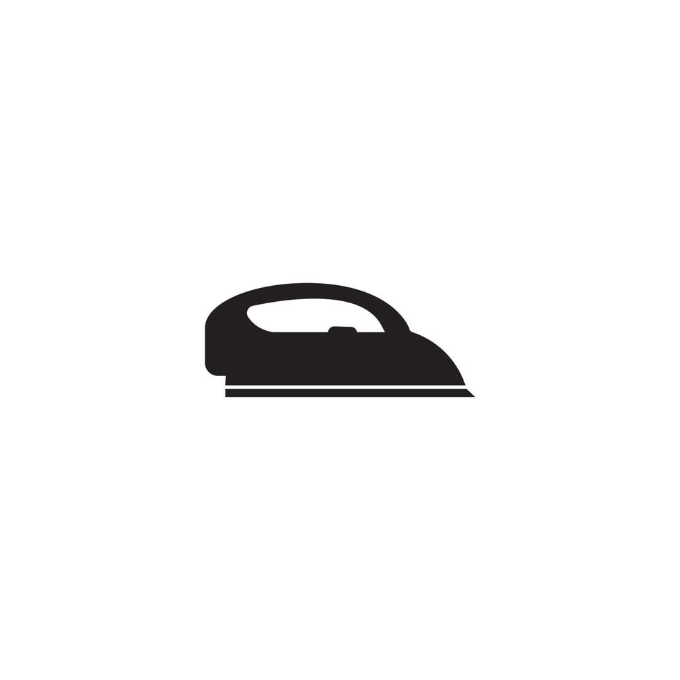 Iron icon logo, vector design