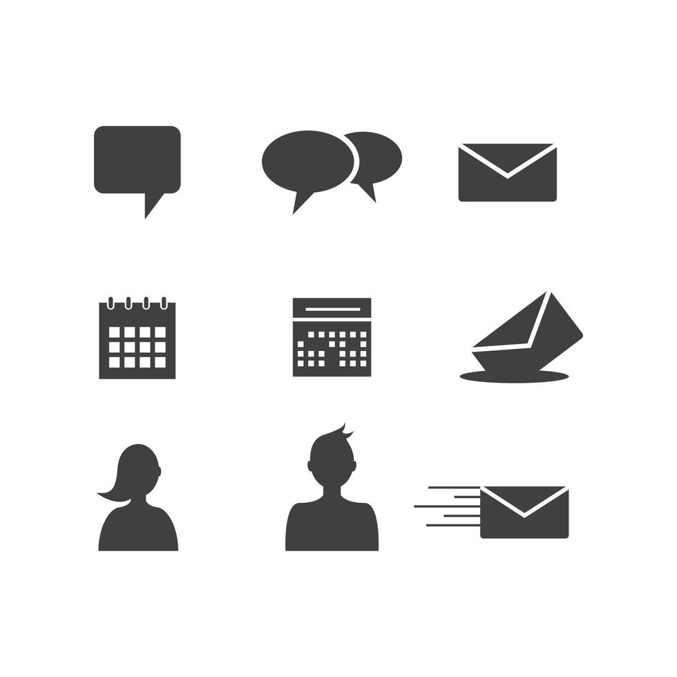 website element icons for web design vector