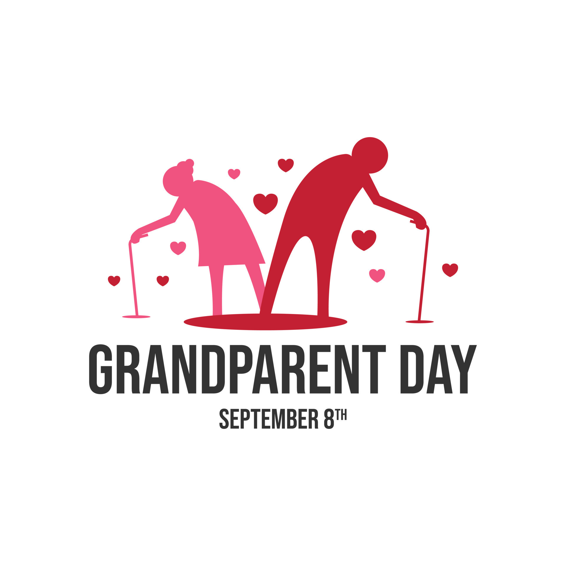 Grandparents Day Vector Design background wallpaper 13335087 Vector Art