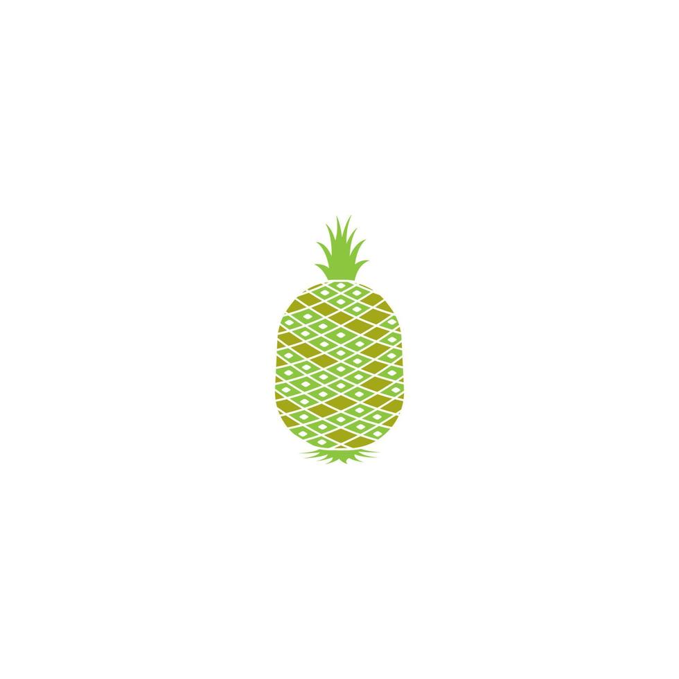 pineapple fruit vector logo icon illustration