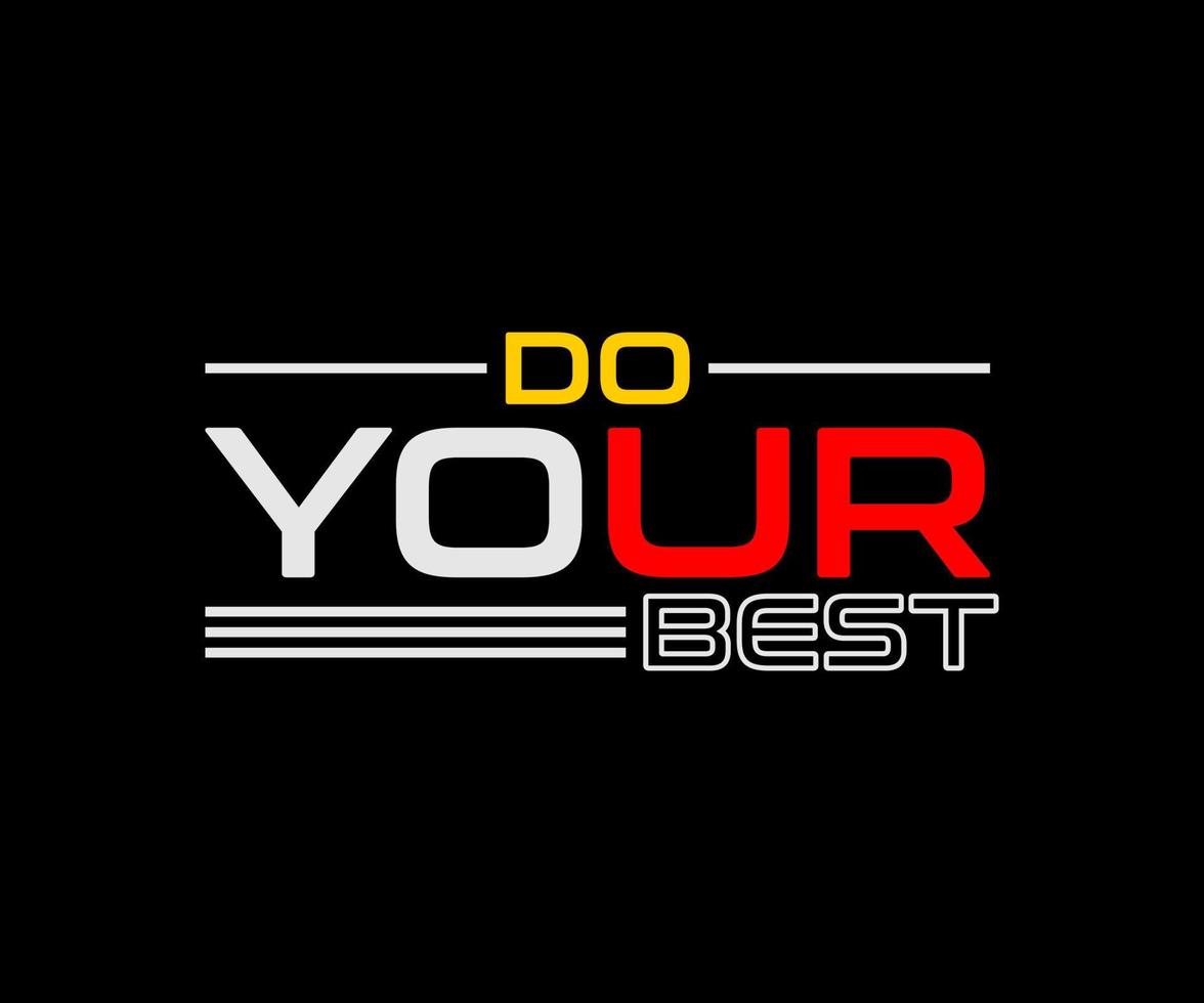 do your best vector typography t-shirt design for digital t-shirt screen printing