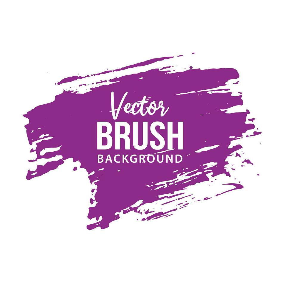 Modern Grunge Brushstroke vector