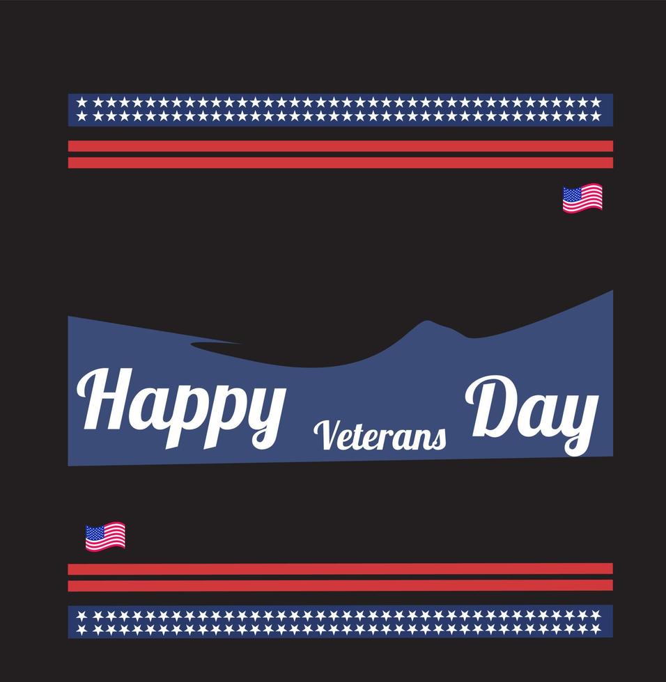 fondo del día de los veteranos. resumen innovador o póster para el día de los veteranos. Honrando a todos que sirvieron. vector