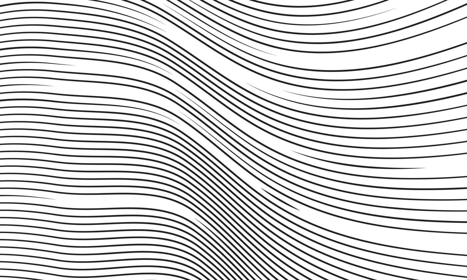 abstract pattern plurality black distorted lines vector