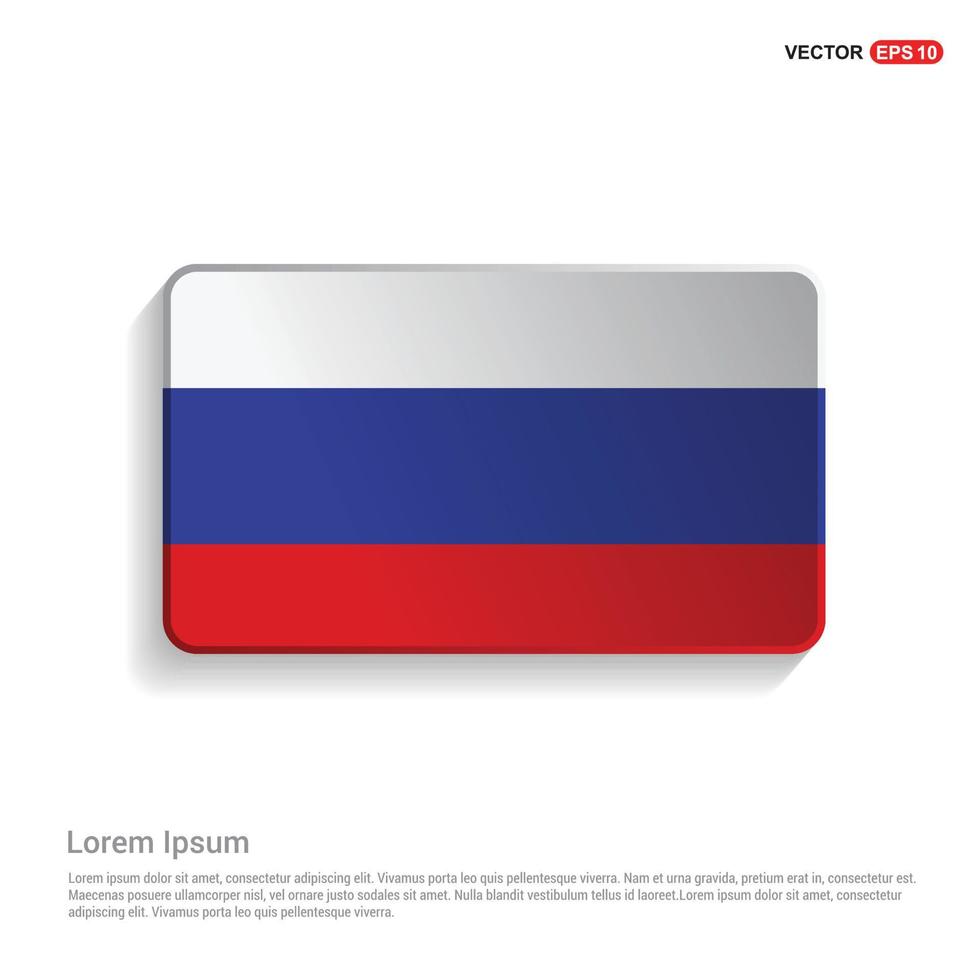 Russia Independence day design vector