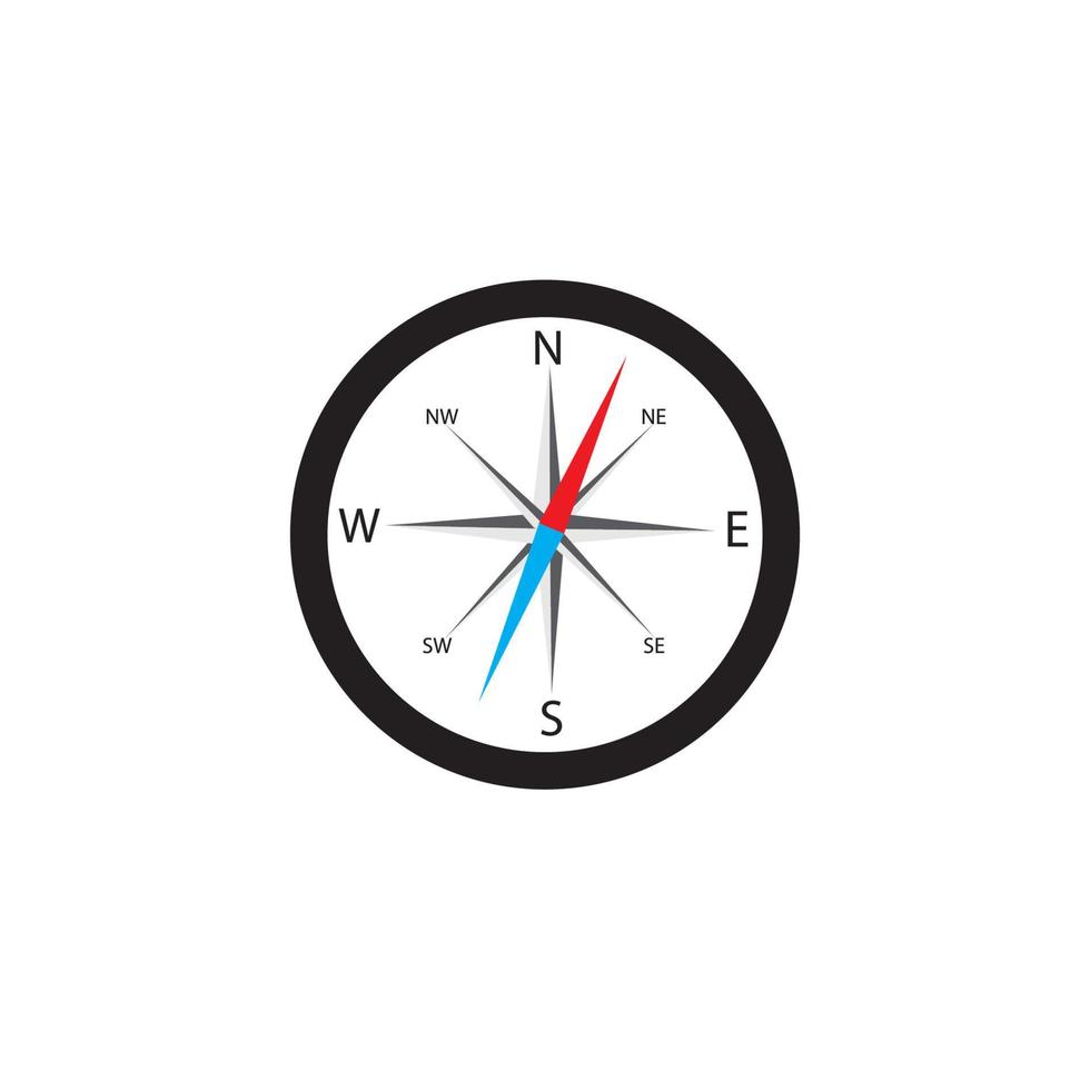 compass logo illustration vector