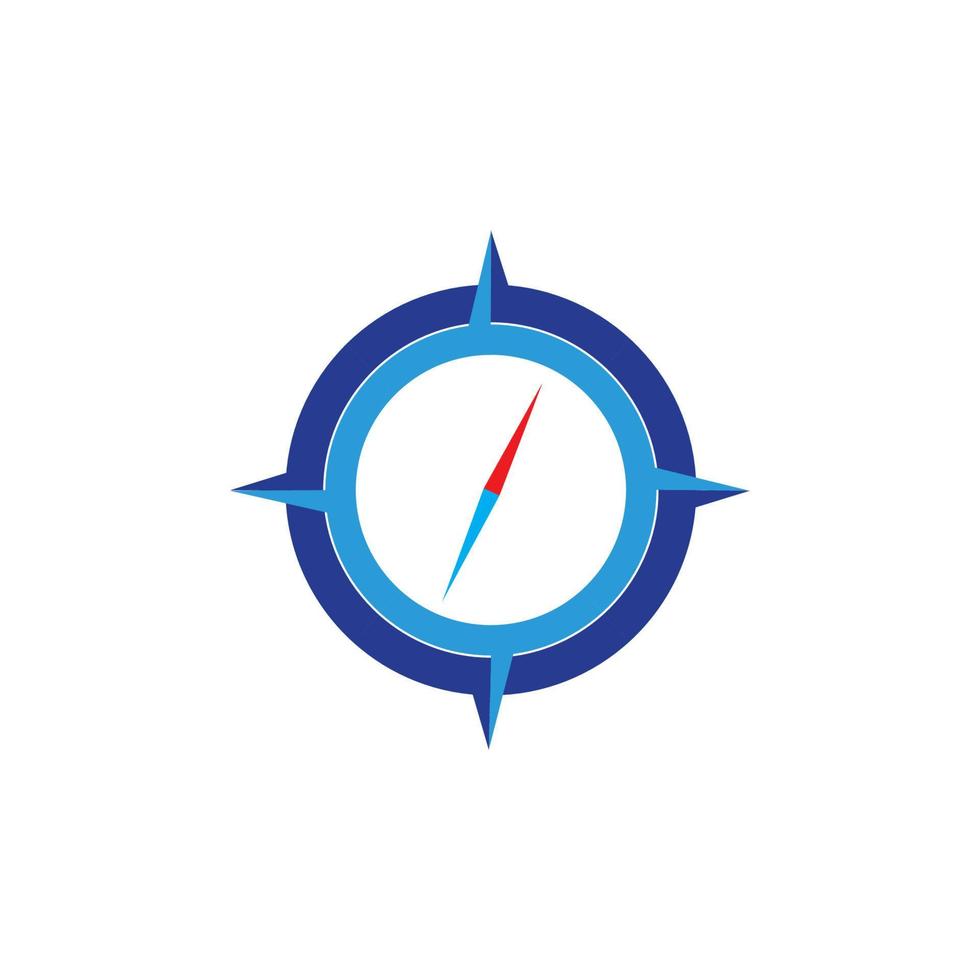 compass logo illustration vector