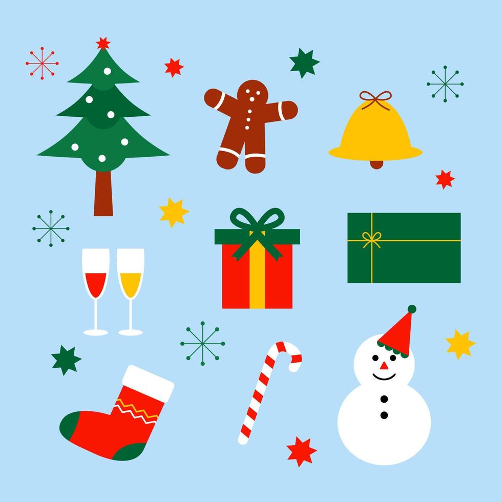 Christmas Elements Illustration vector