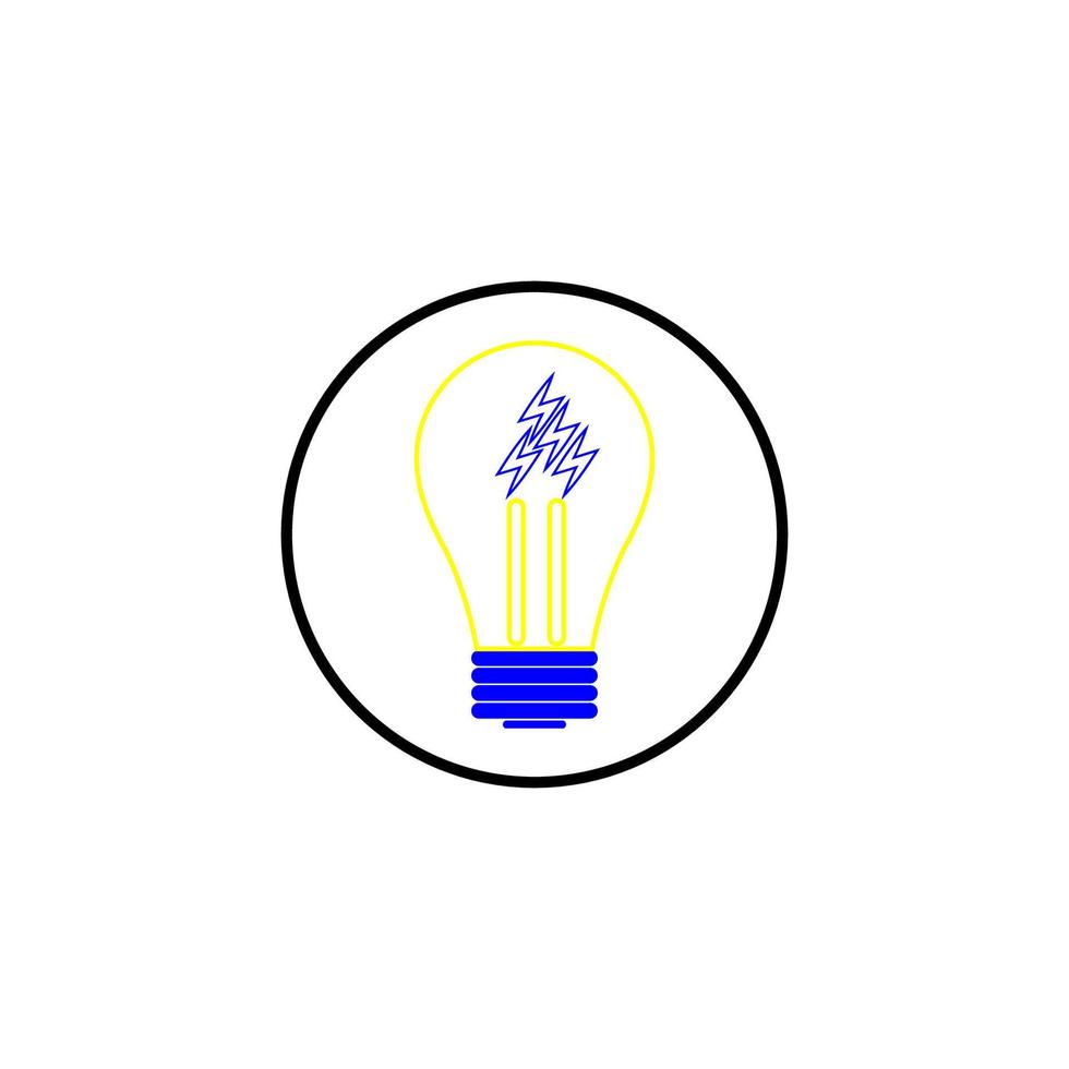 icon, illustration, lamp, isolated, light, design, vector, electric vector