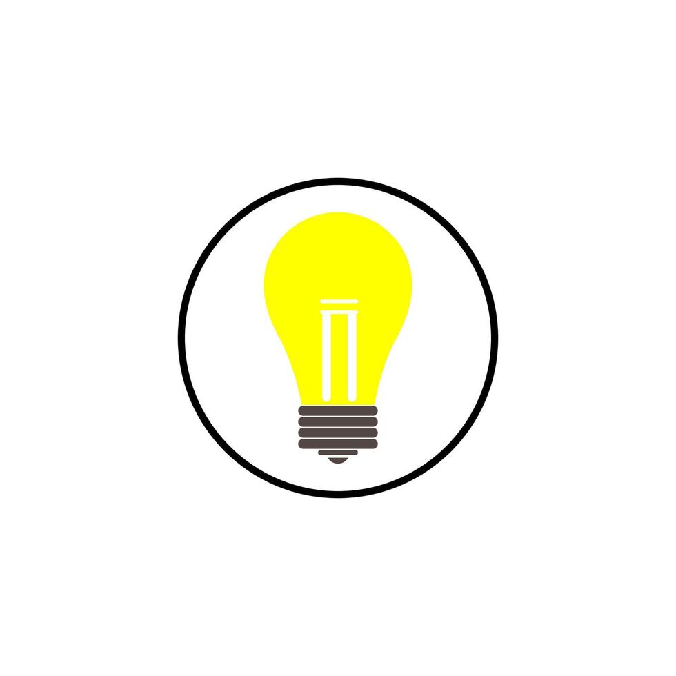 icon, illustration, lamp, isolated, light, design, vector, electric vector
