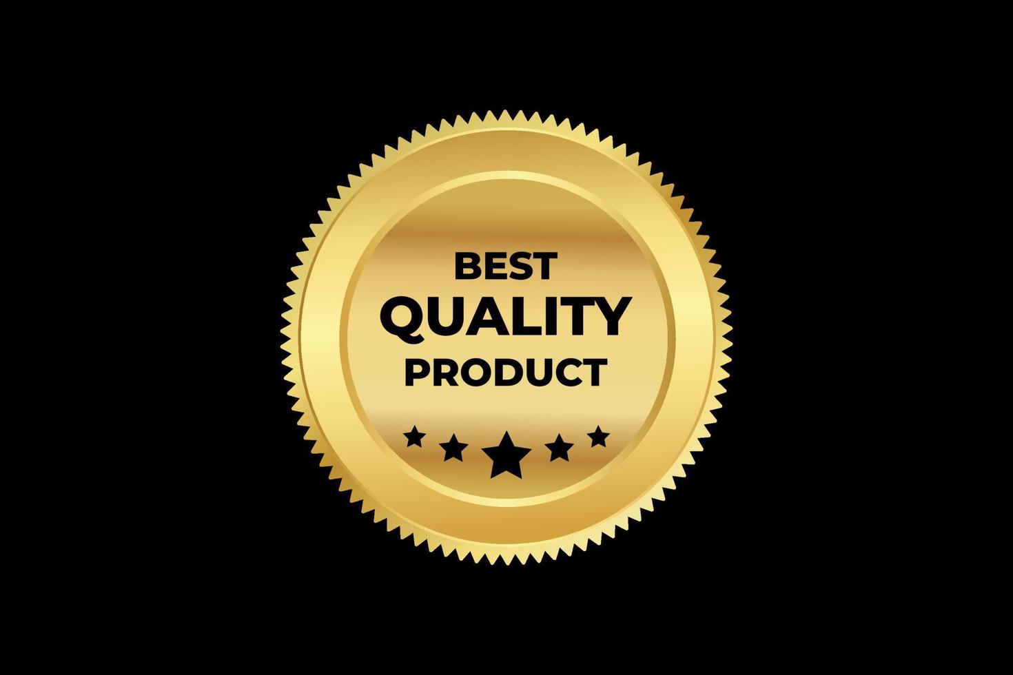 Best quality golden label vector