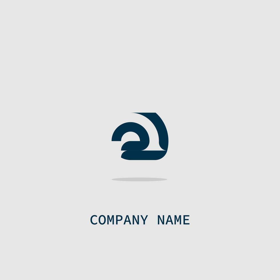 logo icon design animals elegant navy blue color simple illustration