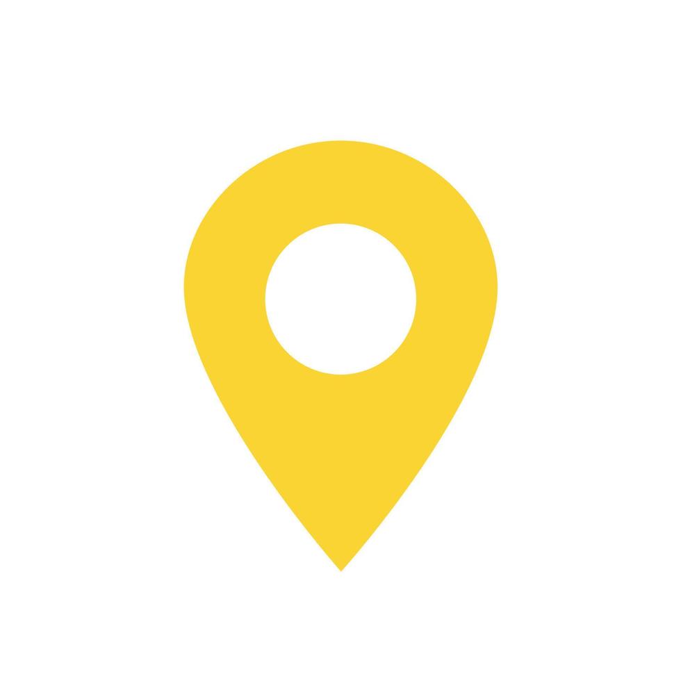 Travel Map pin sign location vector icon