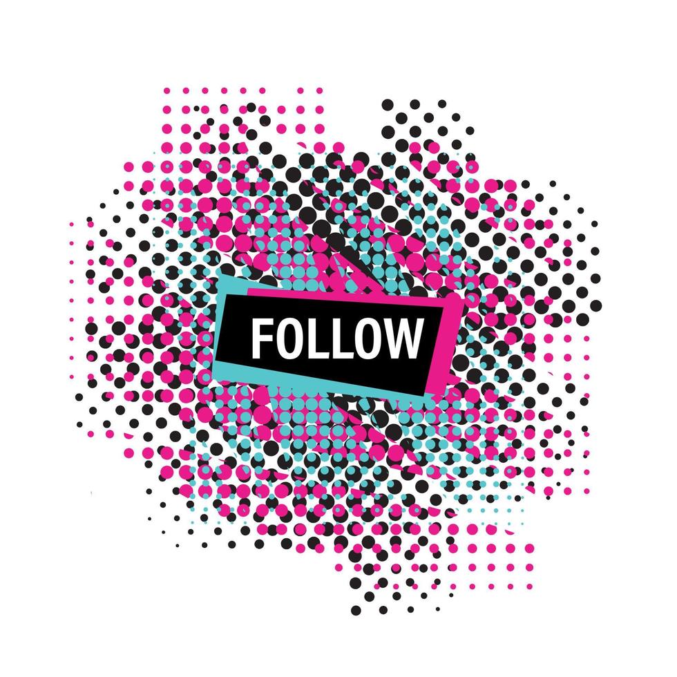 icon follow like vector