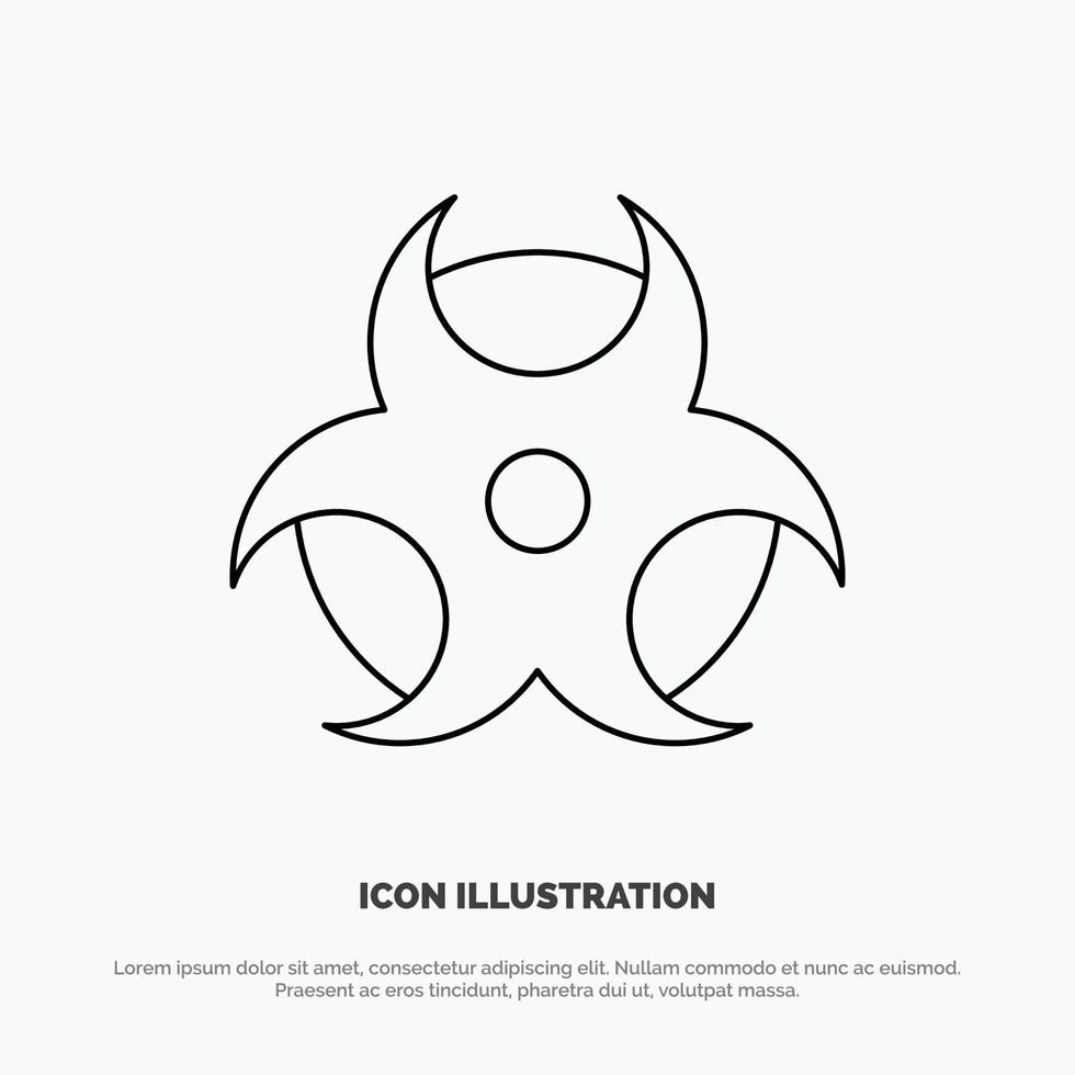 Education Physic Science Line Icon Vector