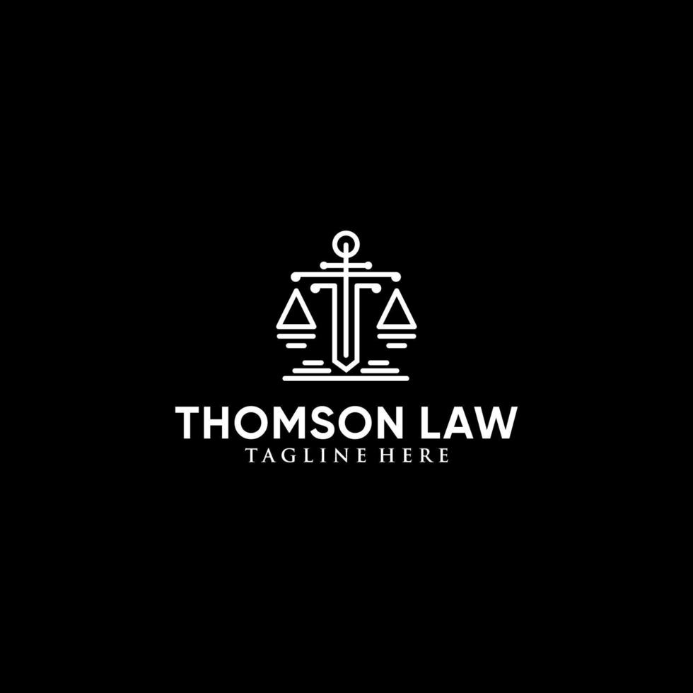 LAW FIRM LOGO DESIGN vector