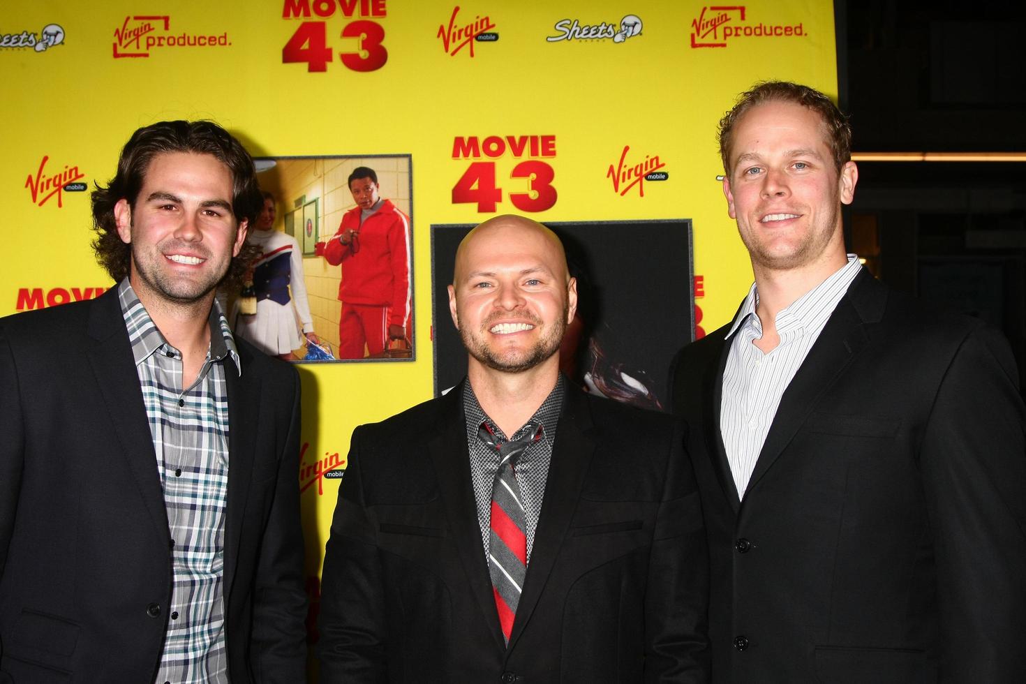 LOS ANGELES, JAN 23 - Justin Morneau, Cody Ross, arrives at the Movie 43 Los Angeles Premiere at Chinese Theater on January 23, 2013 in Los Angeles, CA photo