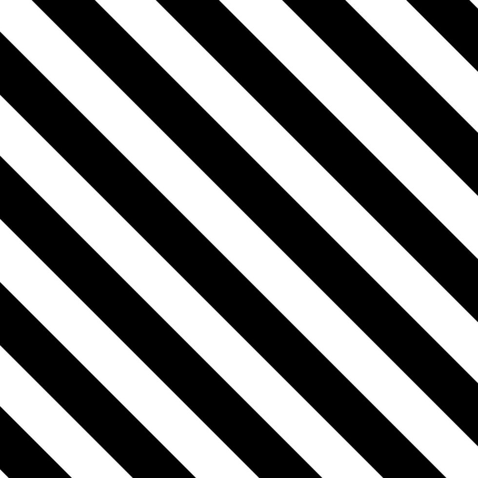 black and white diagonal stripe pattern vector