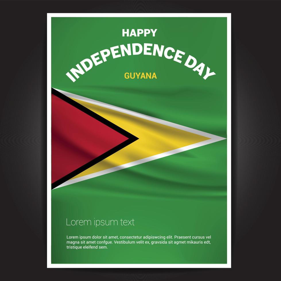 Happy Indpendence day design card vector with flags