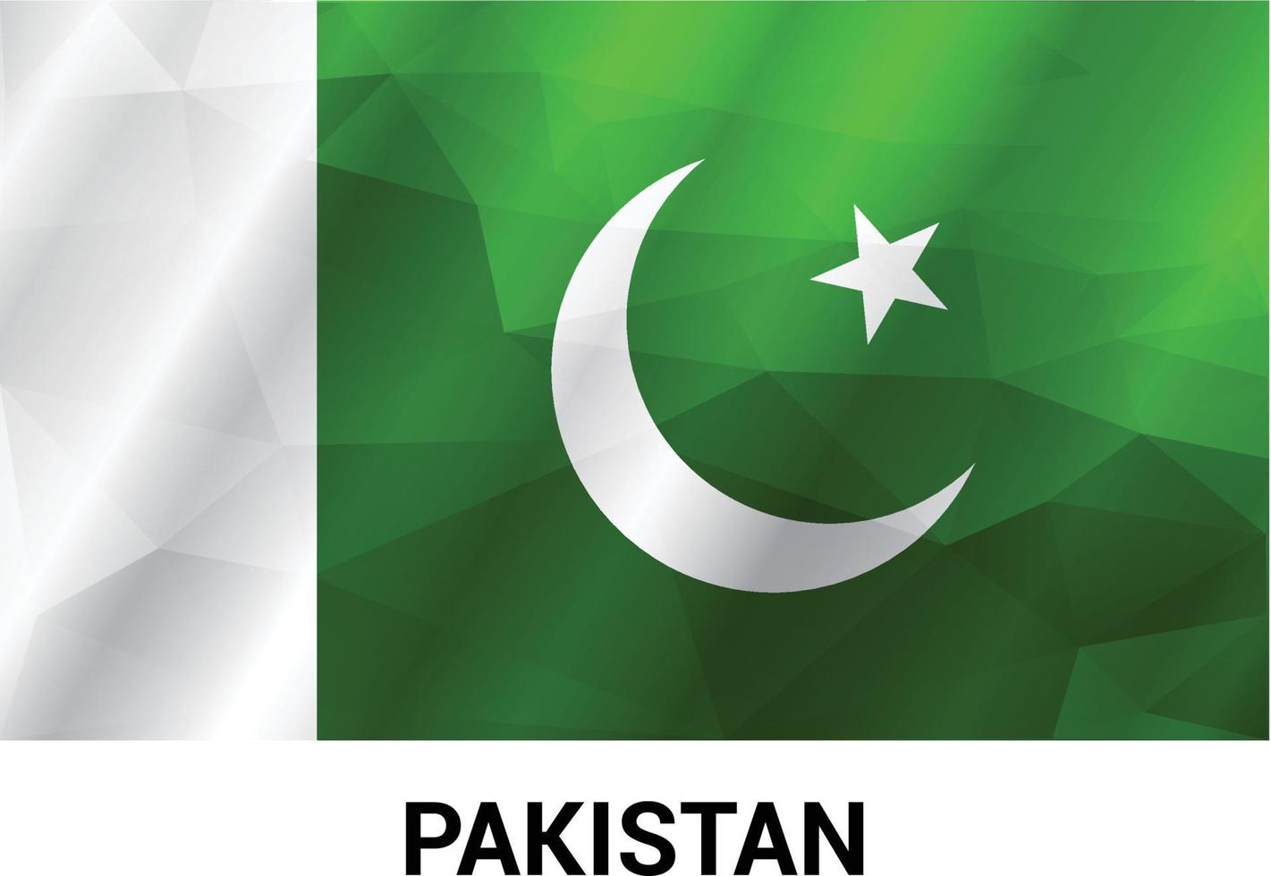Pakistan flags design vector 13341728 Vector Art at Vecteezy