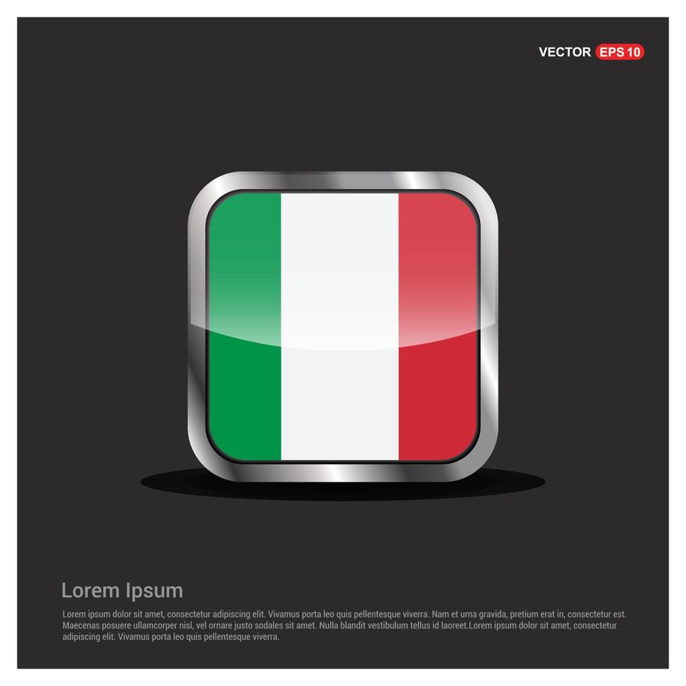 Italy flag design vector 13284396 Vector Art at Vecteezy