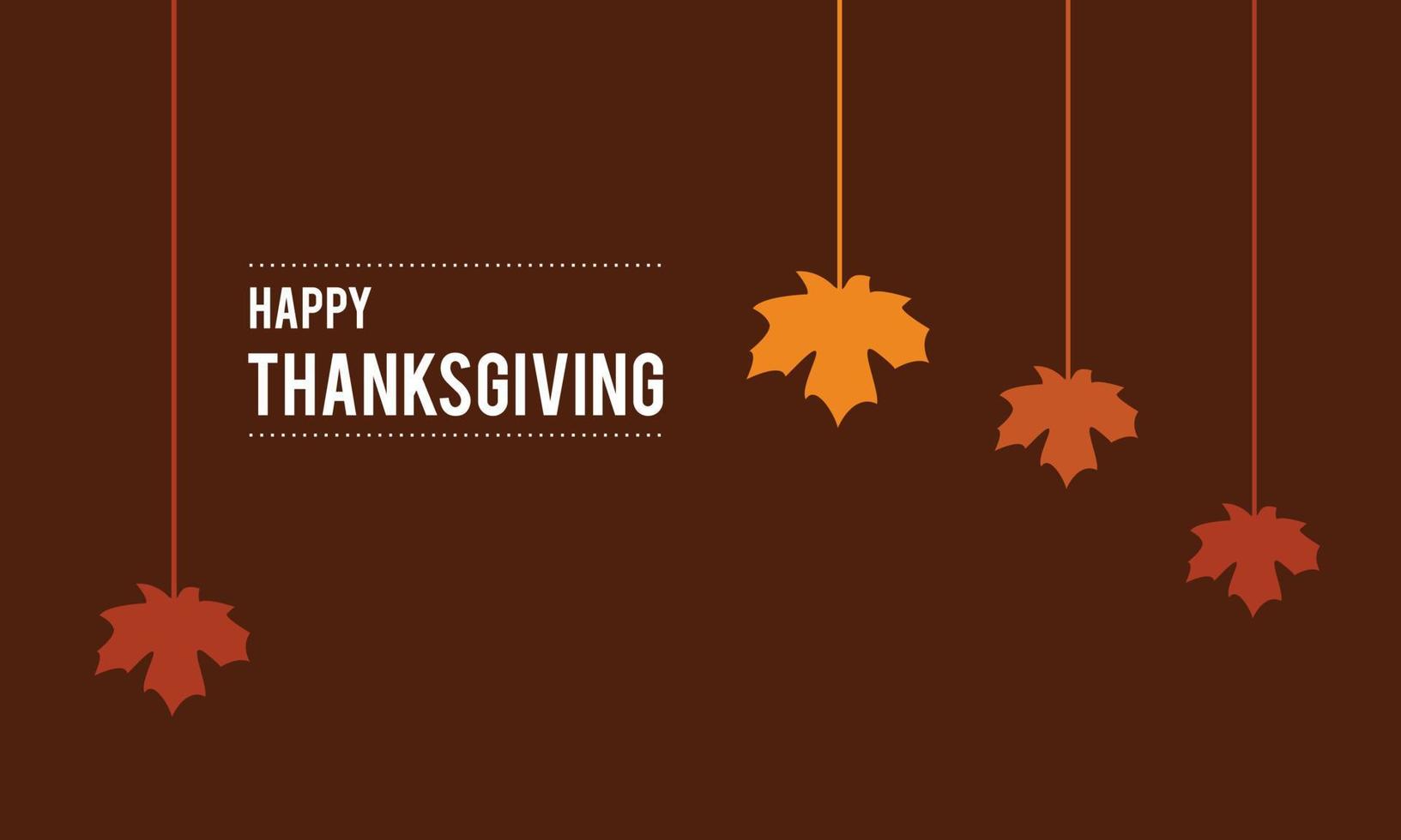 Happy Thanks giving day design vector