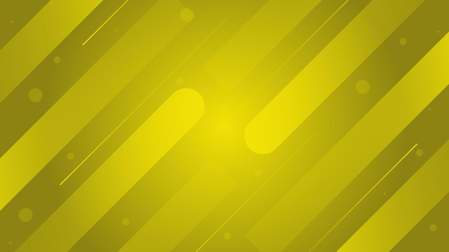 Gradient dynamic yellow lines background vector