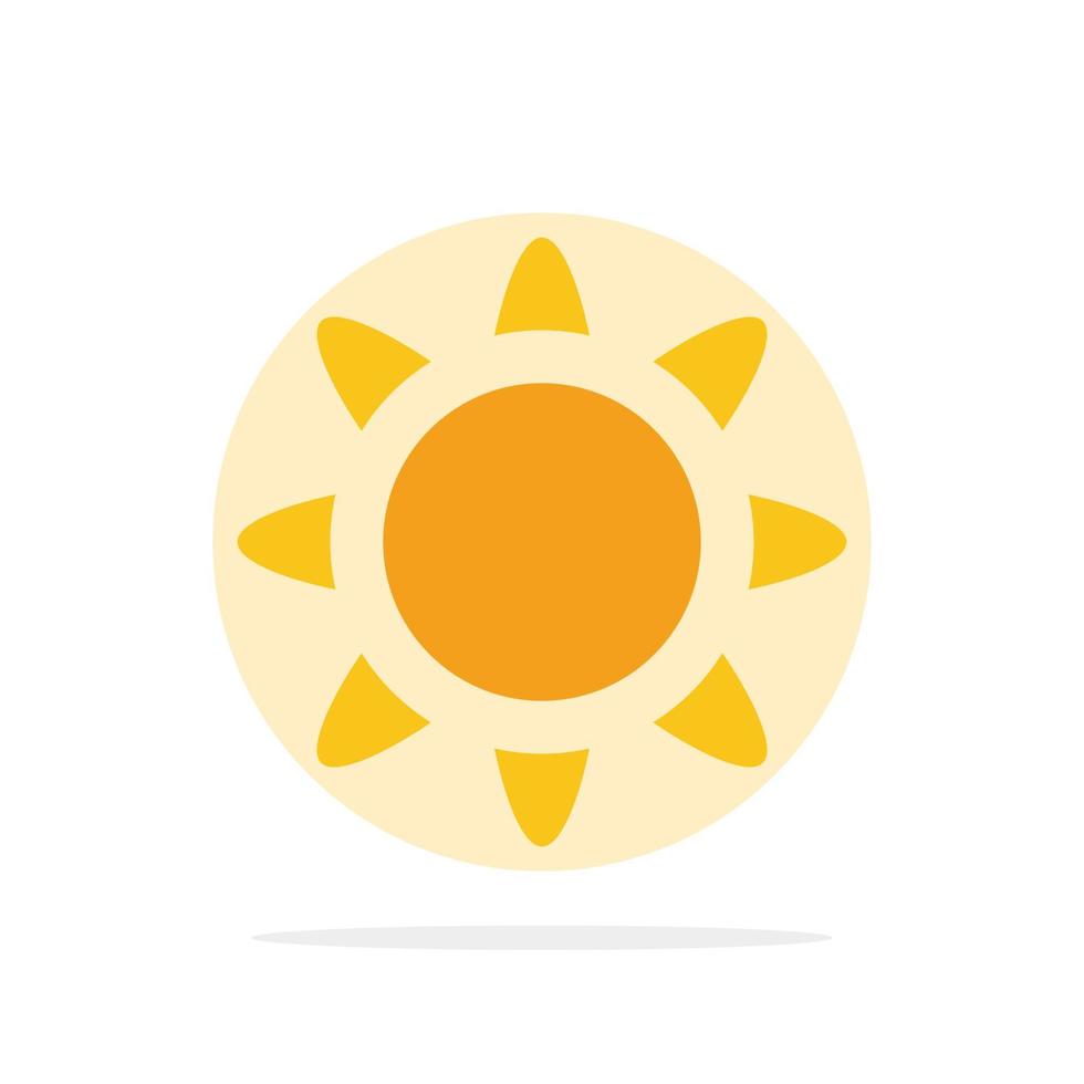 Sun logo icon vector