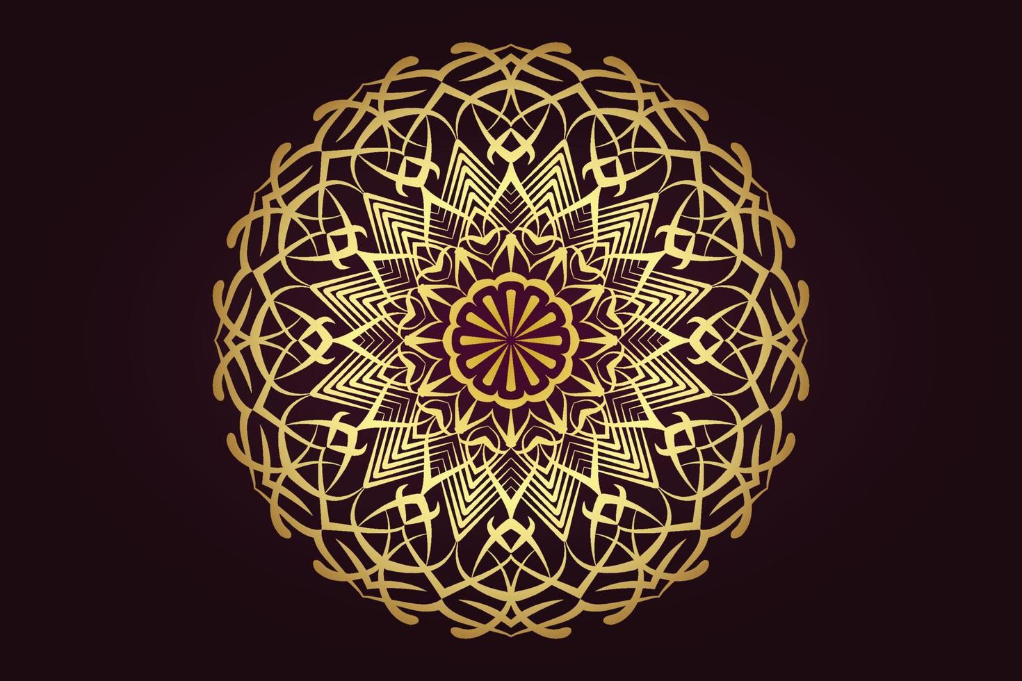 luxury mandala design background free vector