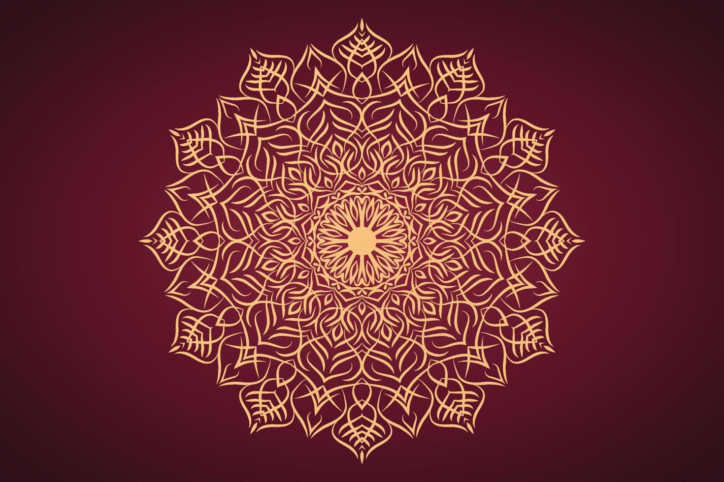 fondo de diseño de mandala de lujo pro vector