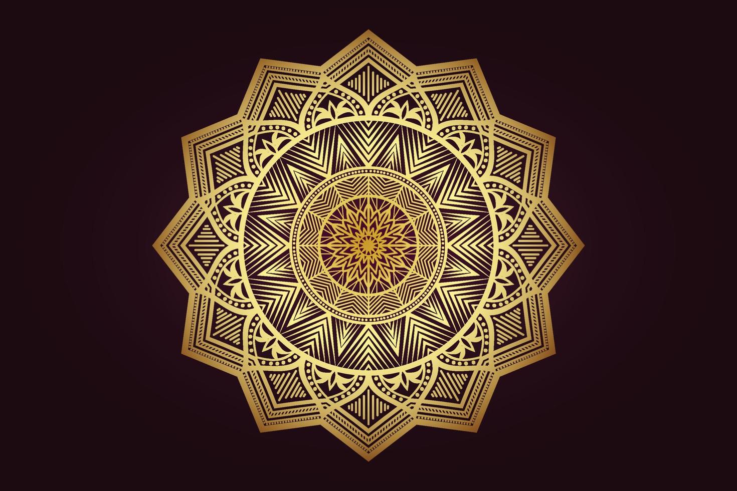 luxury mandala design background free vector