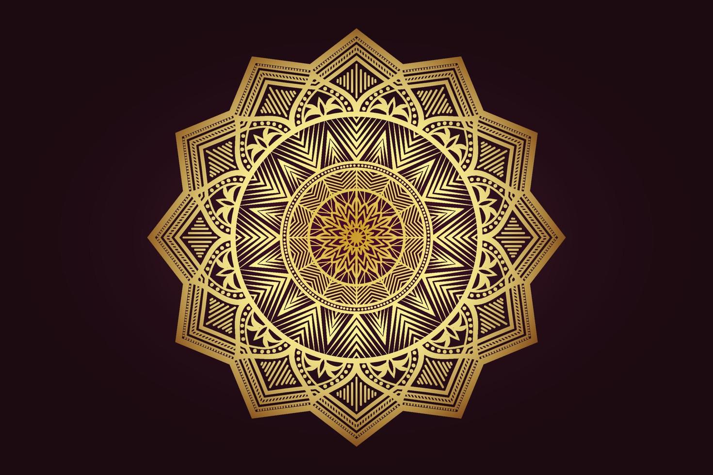 luxury mandala design background free vector