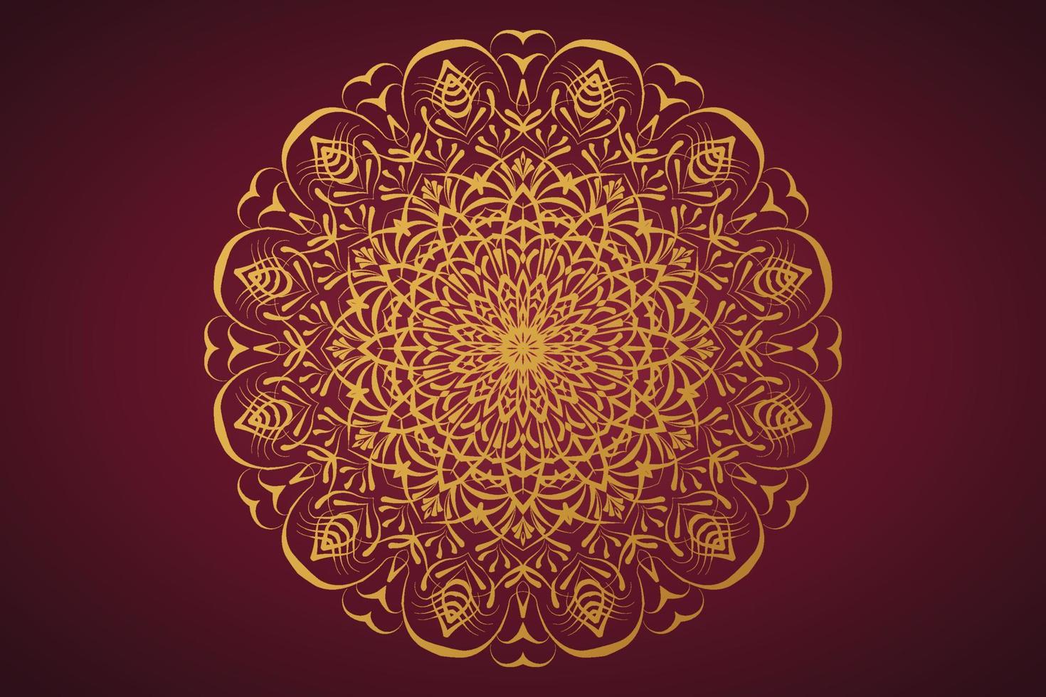 luxury mandala design background pro vector