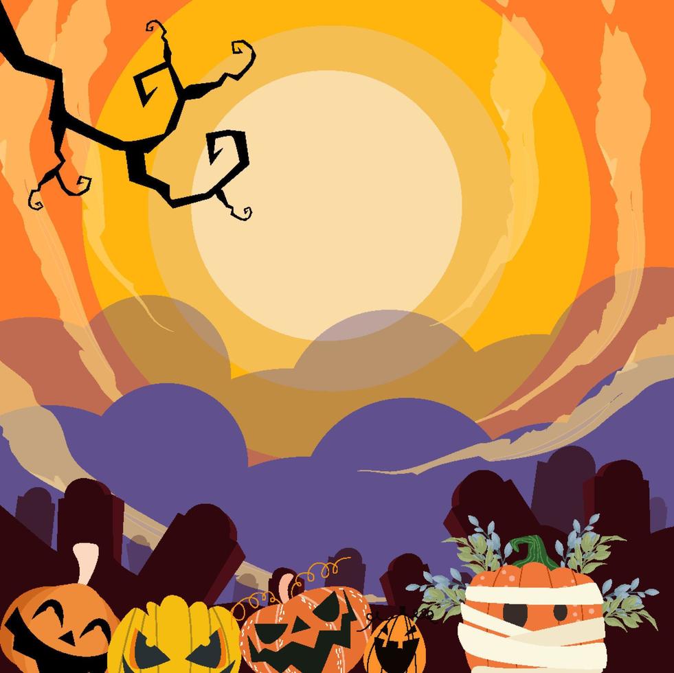 Halloween background suitable for background vector