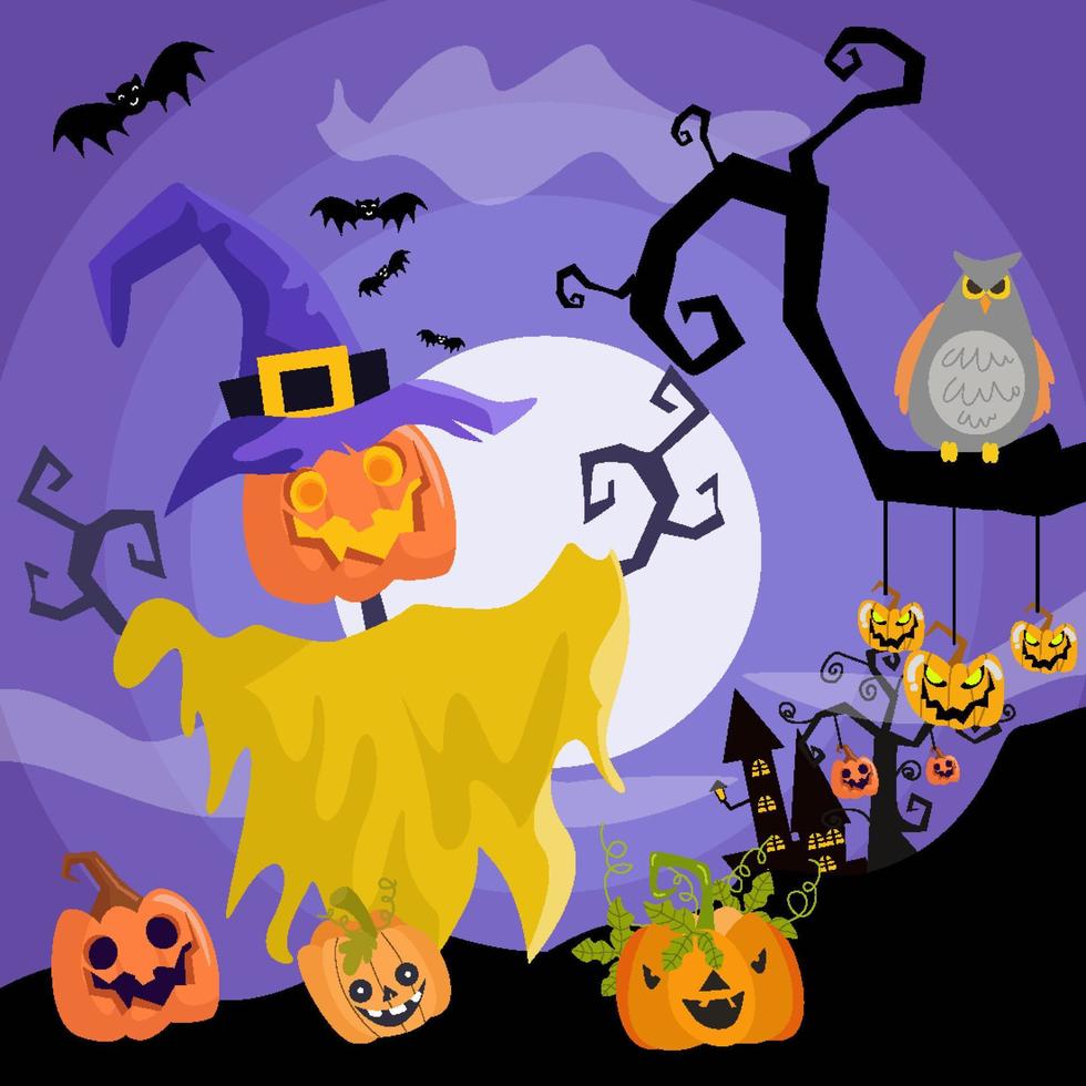 Halloween background suitable for background vector