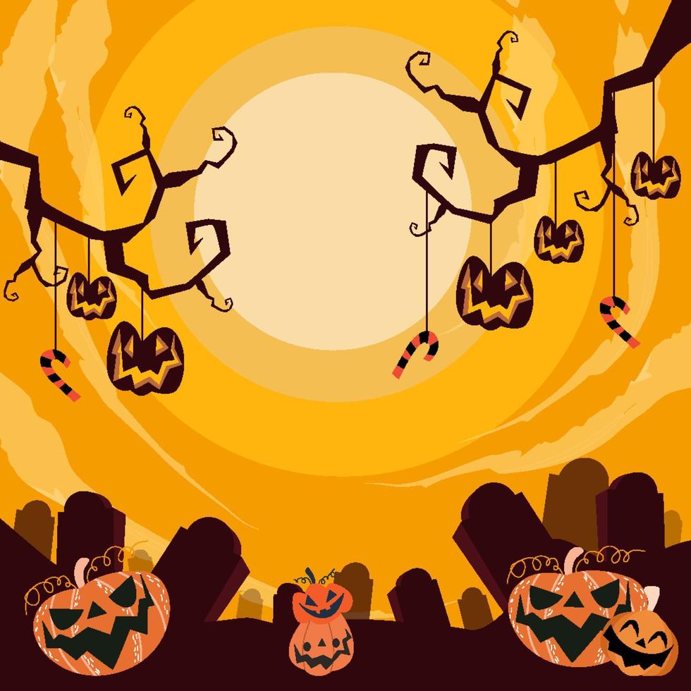 Halloween background suitable for background vector